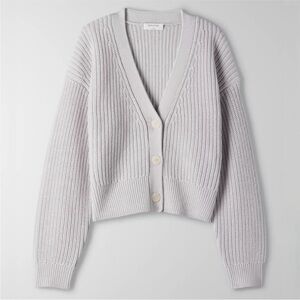 Babaton Aritzia Canberra merino
Wool women cardigan V-neck sweater knit small